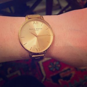 Olivia Burton London Rose Gold Metal Watch